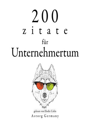 cover image of 200 Zitate für Unternehmertum